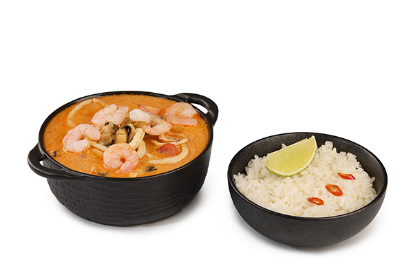 Фото 4-1 Том Ям с морепродуктами (ОСТРО)